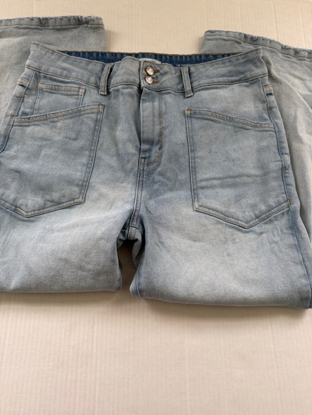 Kensie Vintage Luxe Light Blue Denim Jeans